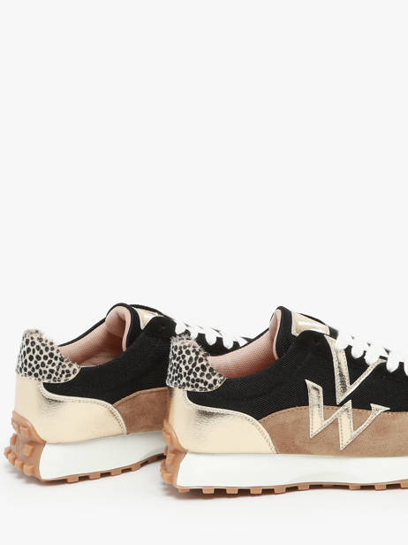 Sneakers Pia Vanessa wu Beige women BK2623BG ander zicht 2